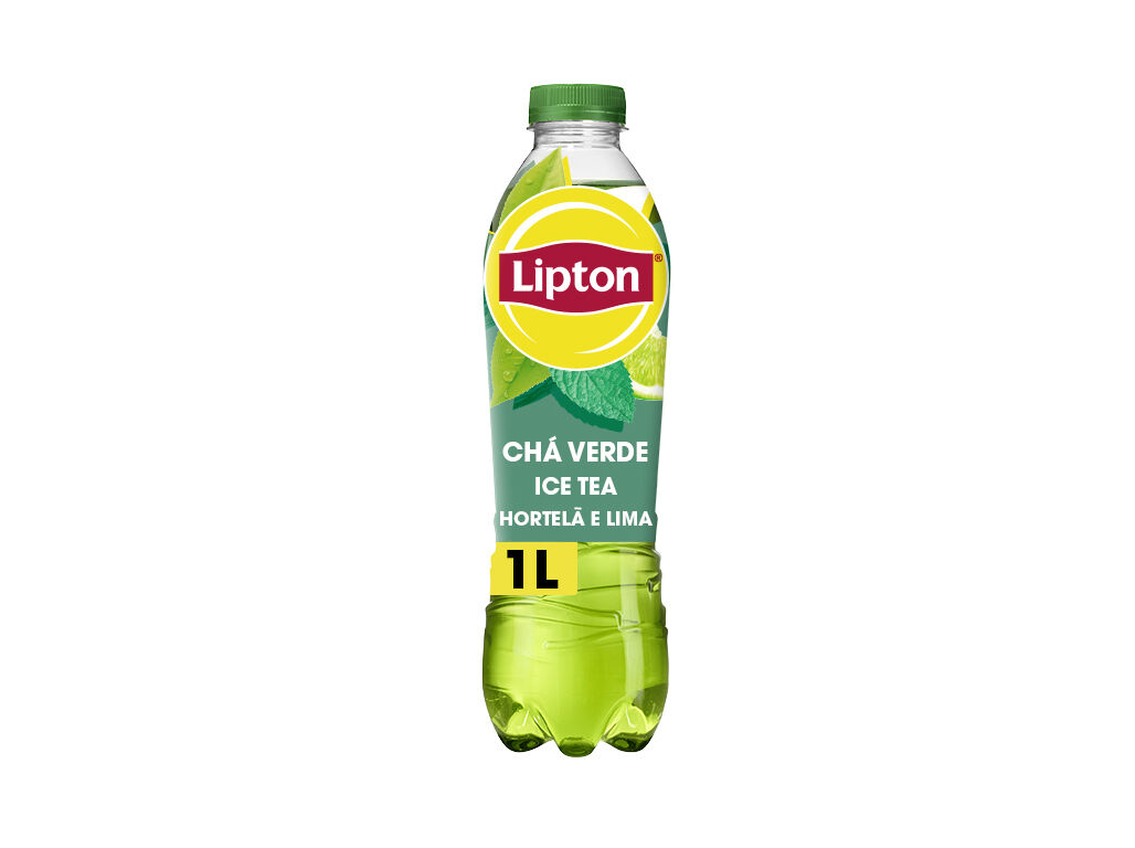 ICE TEA CH&Aacute; VERDE LIPTON HORTEL&Atilde; E LIMA 1L (SDR) image number 0
