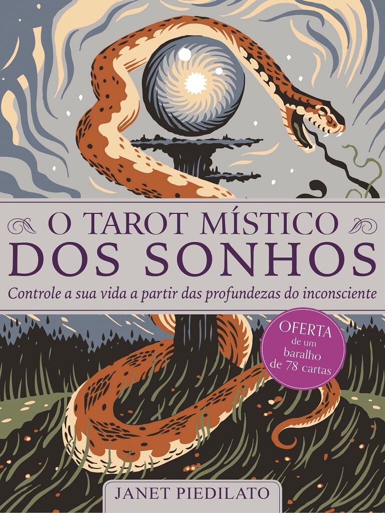 LIVRO O TAROT MISTICO SONHOS JANET PIEDILATO