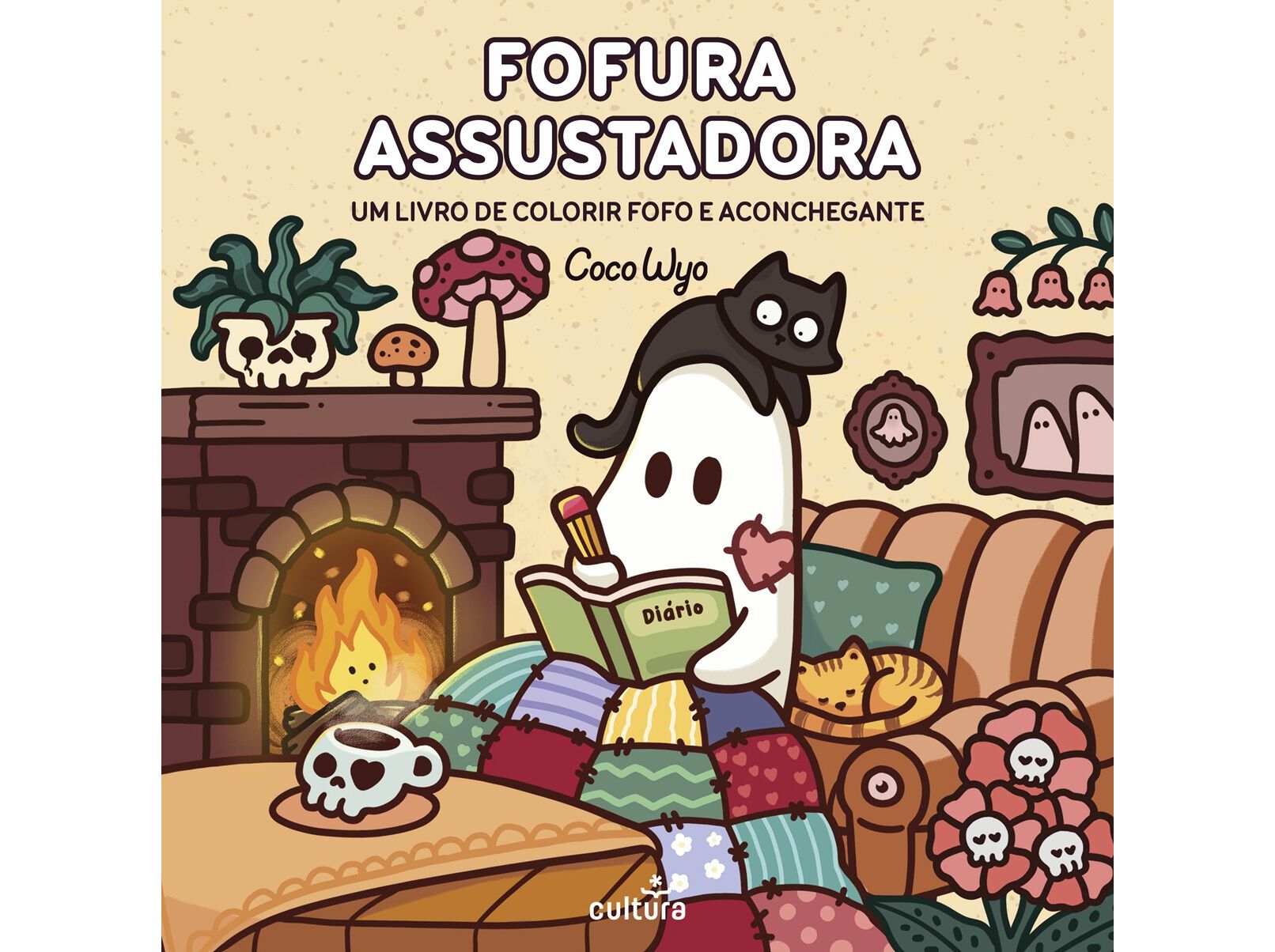 LIVRO FOFURA ASSUSTADORA COCO WYO image number 0