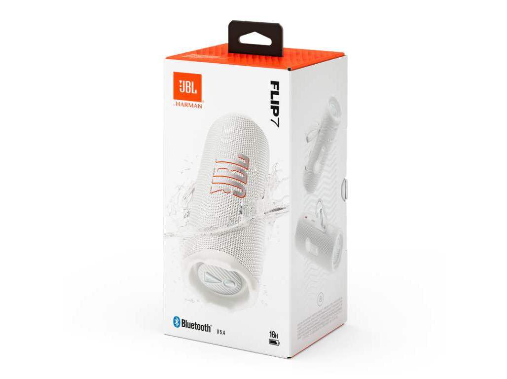 COLUNA PORTATIL JBL FLIP7 BRANCA image number 13