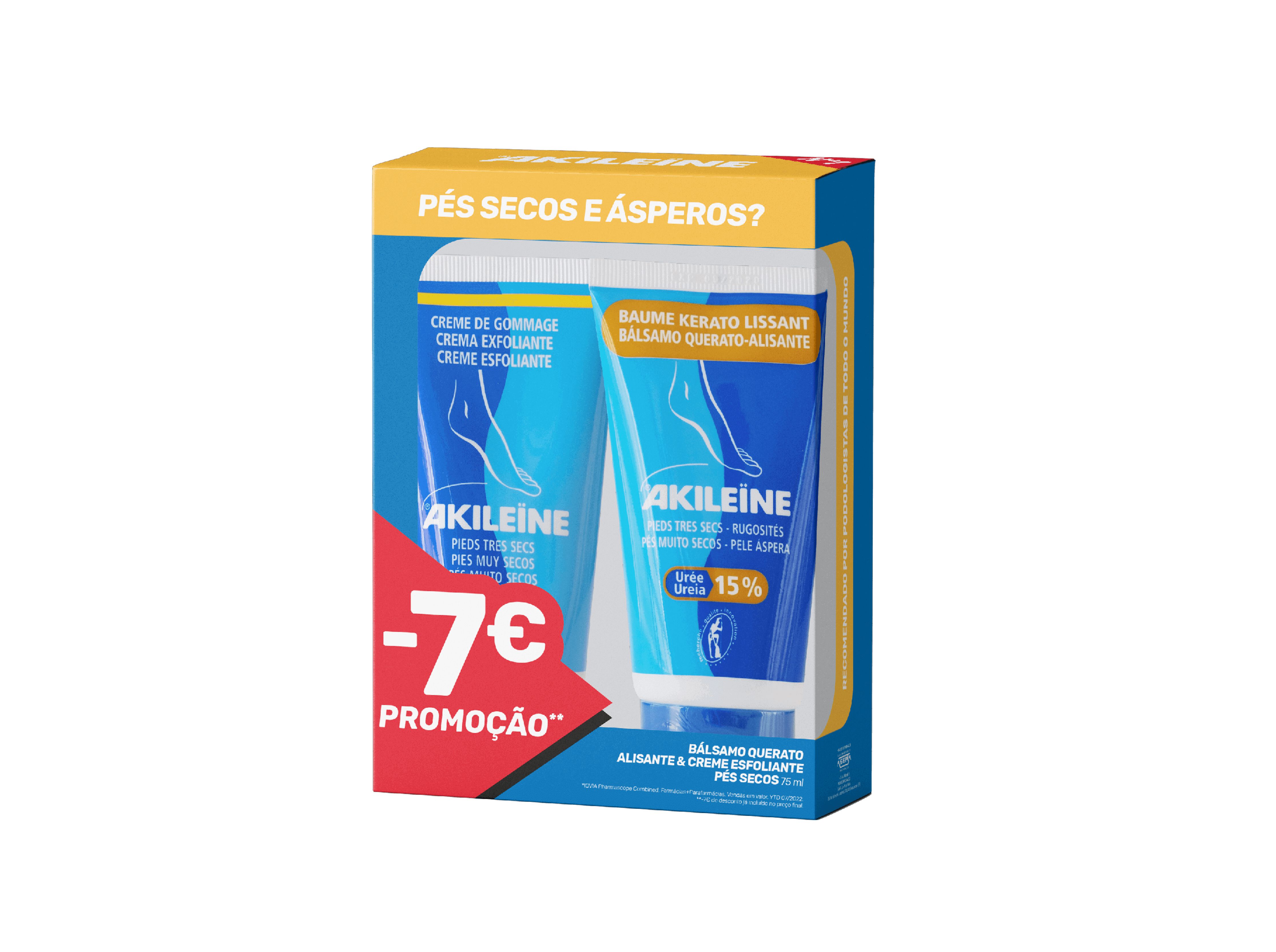 BALSAMO AKILEINE QUERATO ALISANTE 2X75ML image number 0