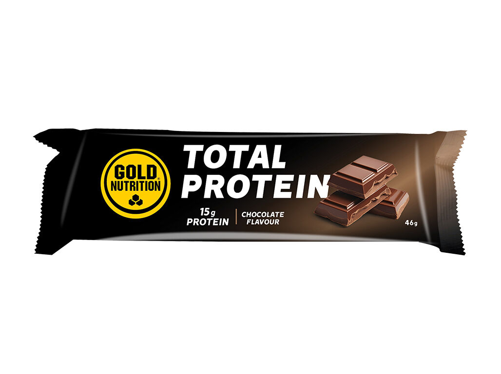 BARRA GOLDNUTRITION TOTAL PROTEIN CHOCOLATE 46G image number 0