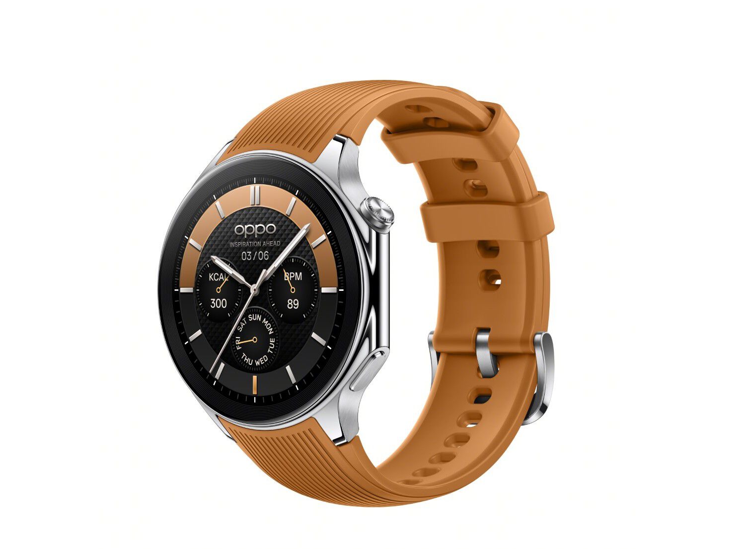 SMARTWATCH OPPO WATCH X CASTANHO image number 1