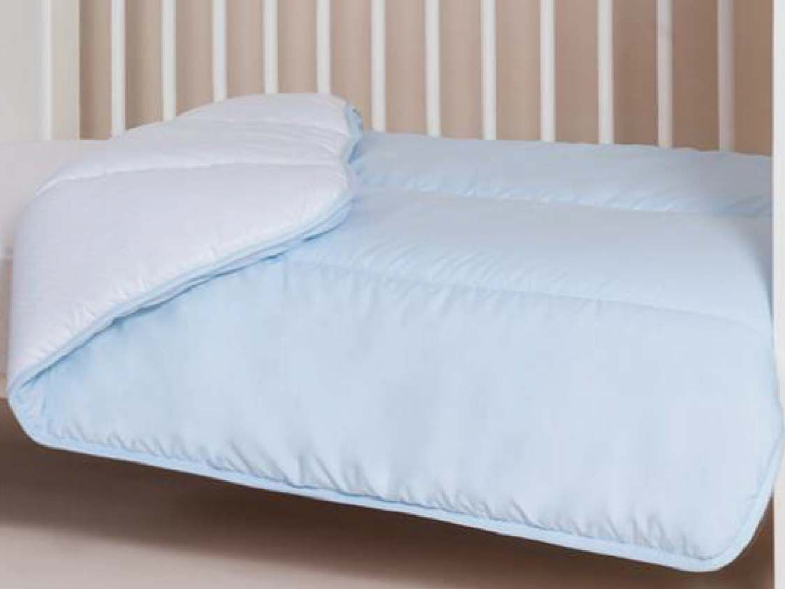 EDRED&Atilde;O ANTI&Aacute;CAROS INTERBABY AZUL 250G 100X120CM