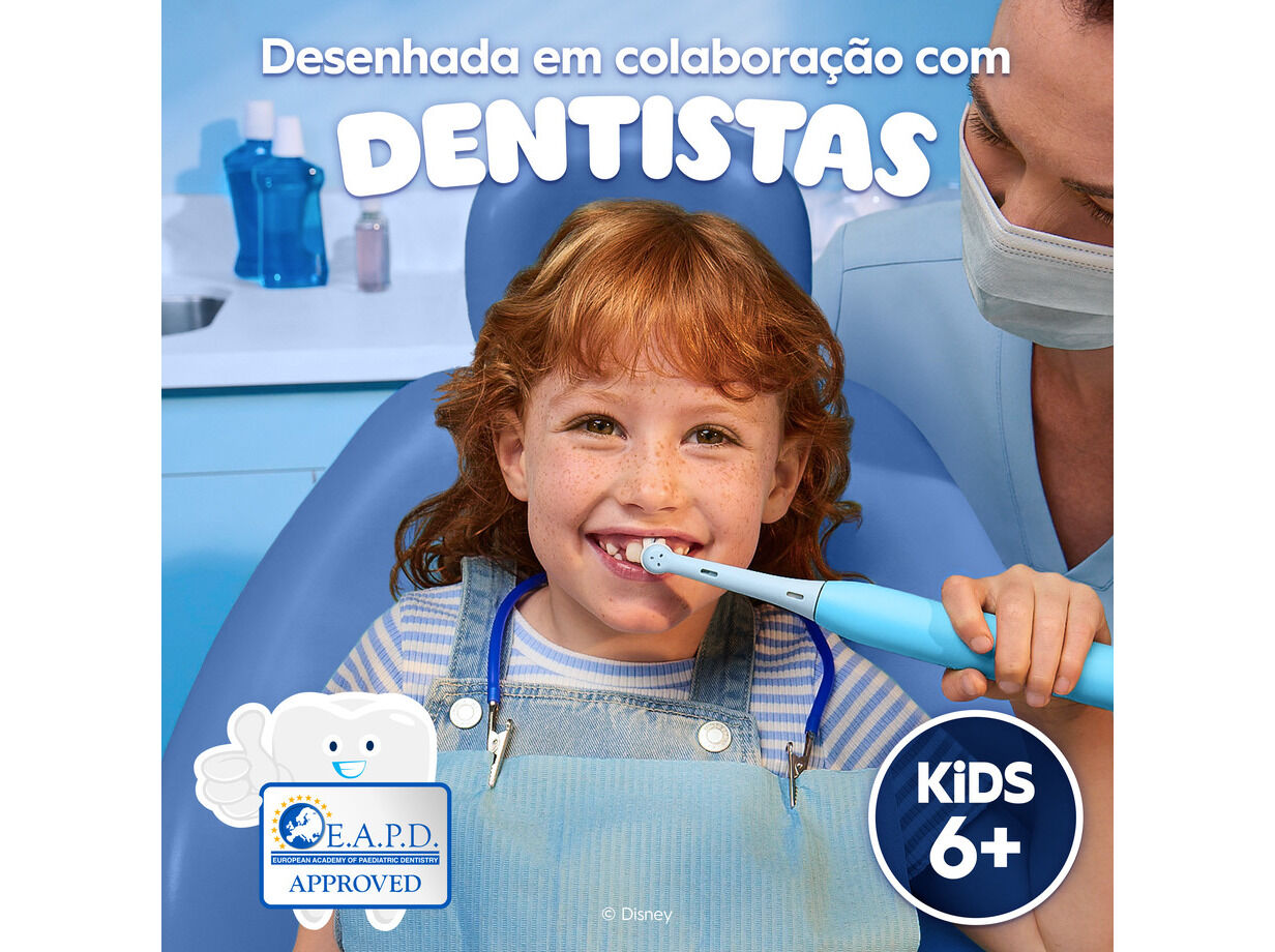 ESCOVA EL&Eacute;TRICA ORAL-B IO KIDS 6+ STITCH TRAVEL EDITION image number 2