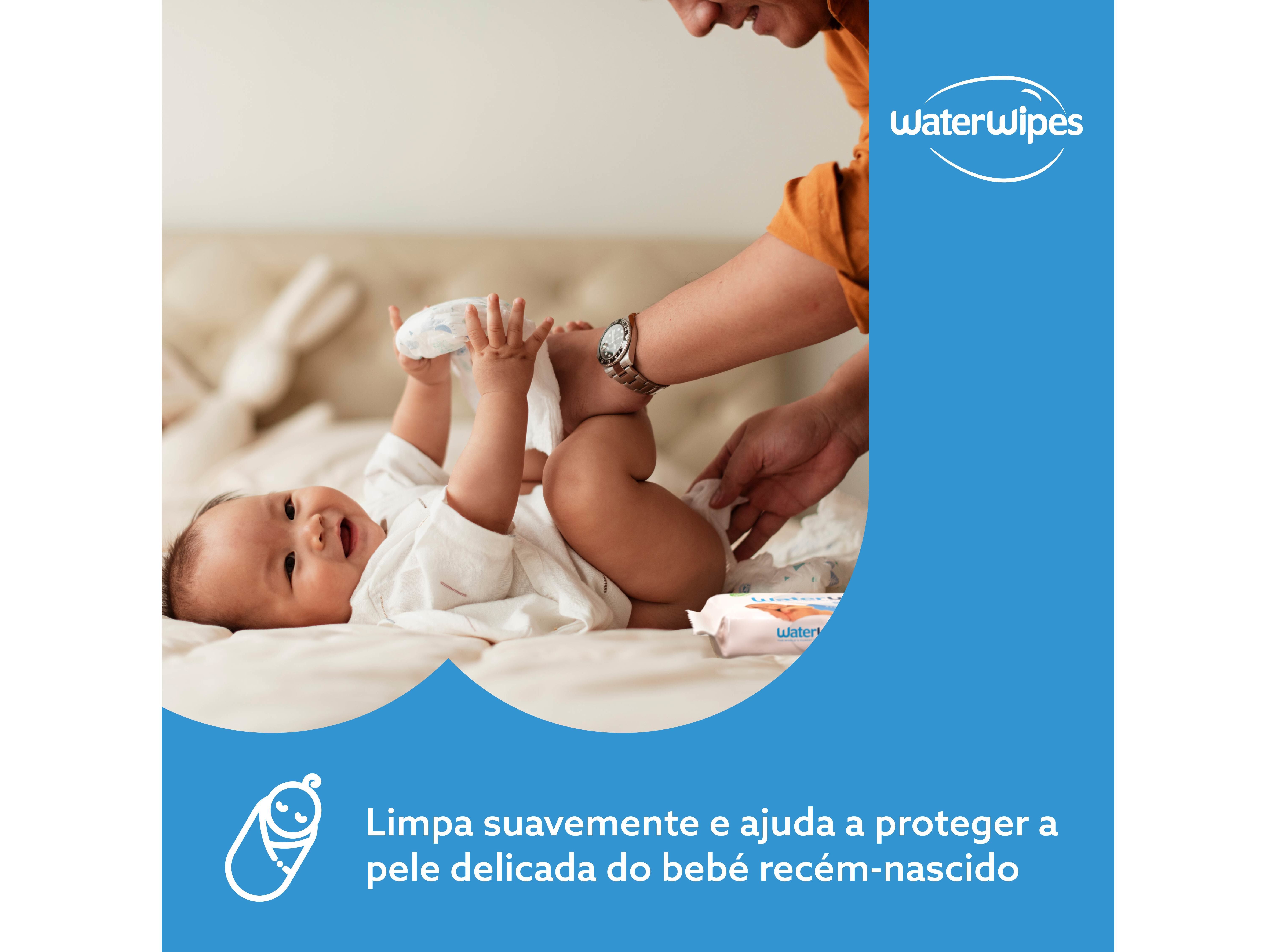 TOALHITAS B&Eacute;BE WATERWIPES BIODEGRAD&Aacute;VEIS 4X60UN image number 5