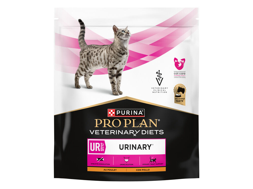 RA&Ccedil;&Atilde;O VETERIN&Aacute;RIA GATO PRO PLAN URINARY FRANGO 350G image number 1