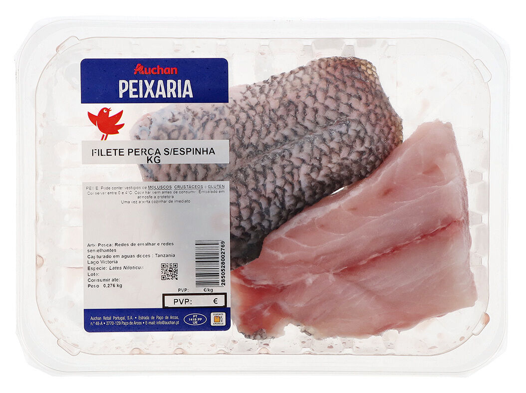 PERCA AUCHAN FILETE EMBALADO KG image number 0