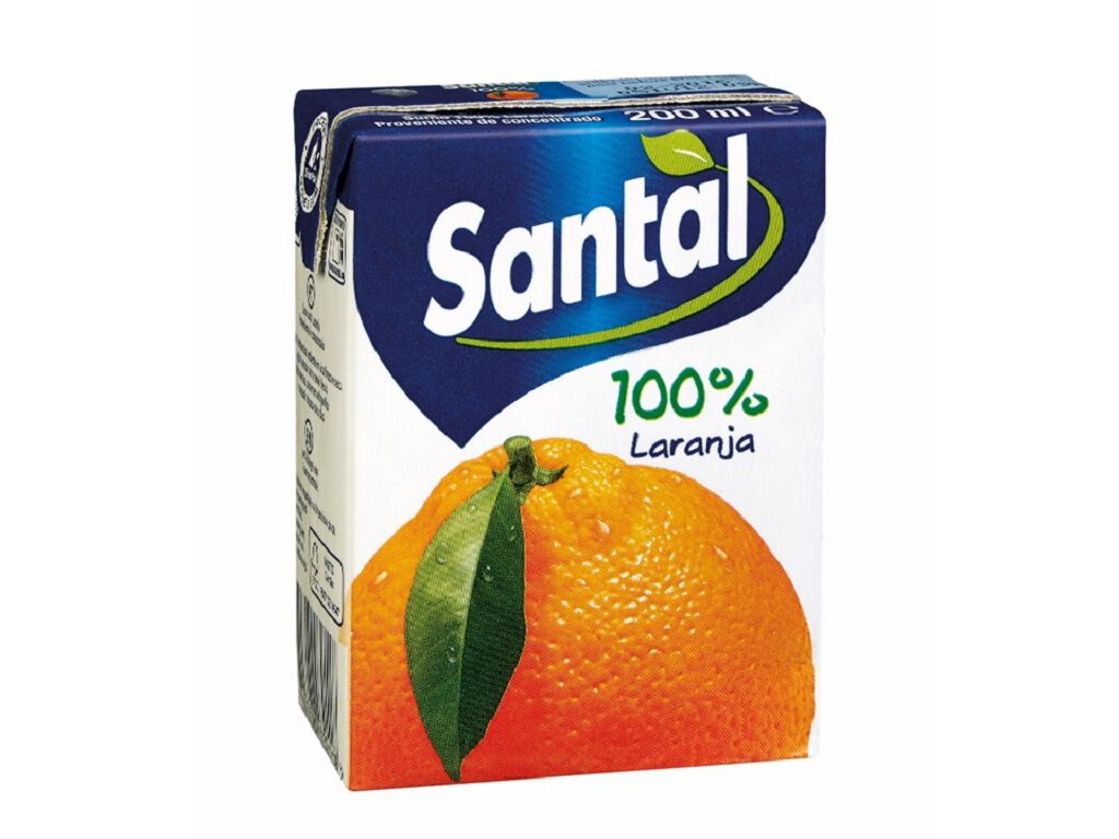 SUMO SANTAL 100% LARANJA 200ML image number 0