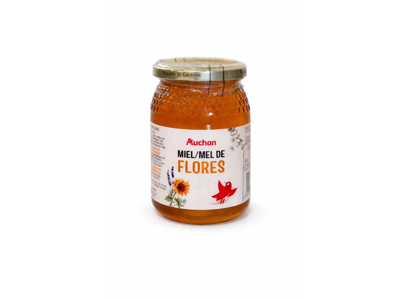 MEL DE FLORES AUCHAN FRASCO 500G image number 0