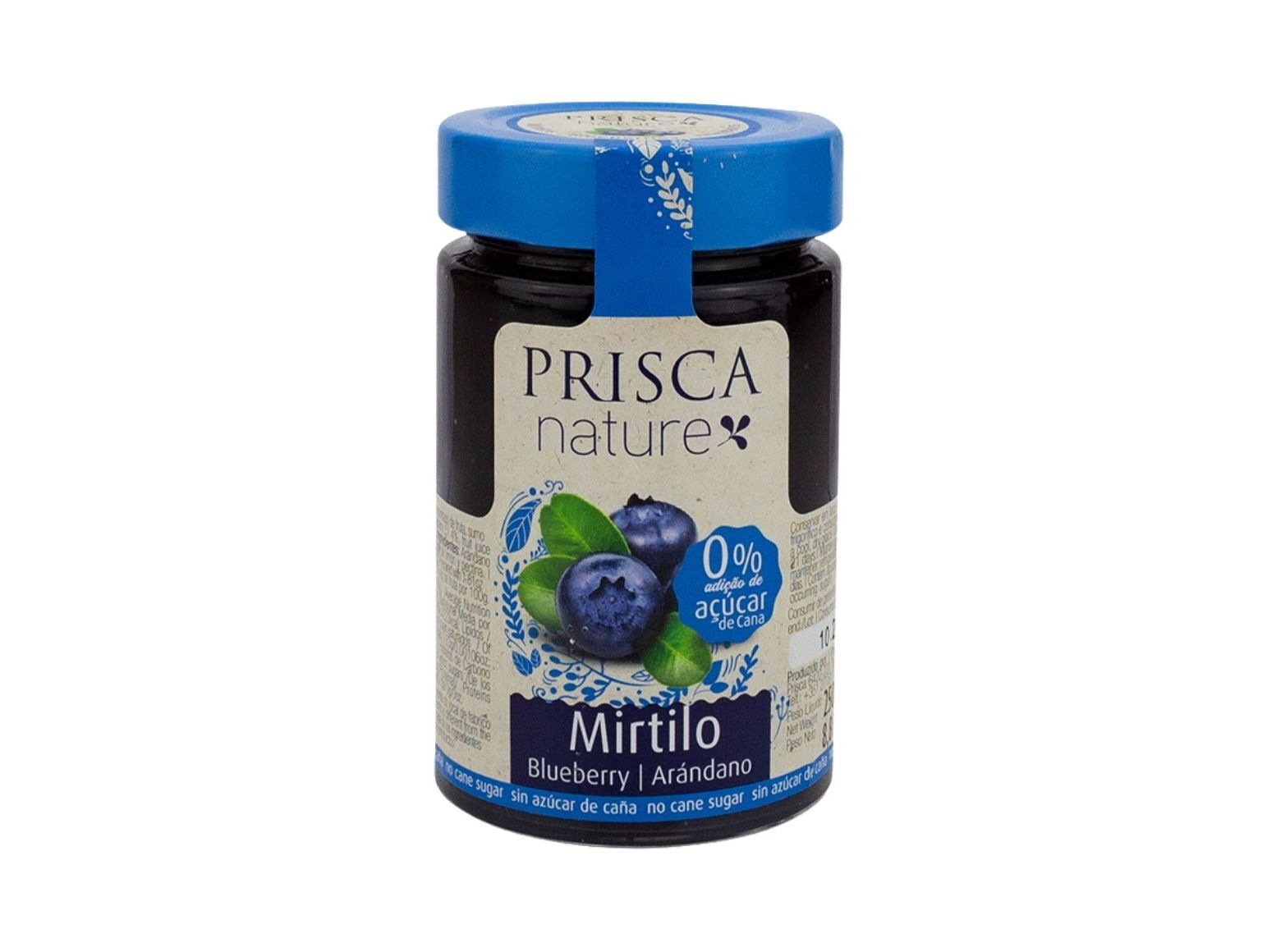 DOCE PRISCA NATURE MIRTILOS 250 G image number 0