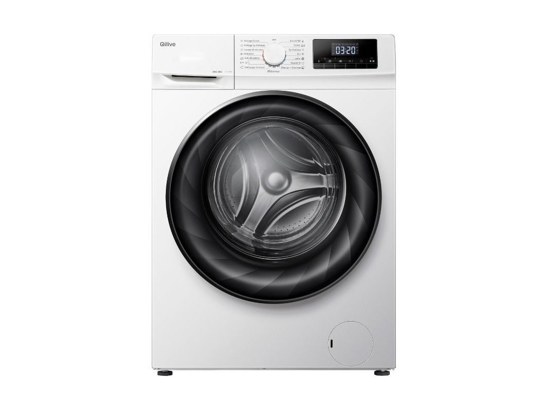 M&Aacute;QUINA LAVAR E SECAR ROUPA QILIVE Q.6246 LAVA 8KG SECA 5KG