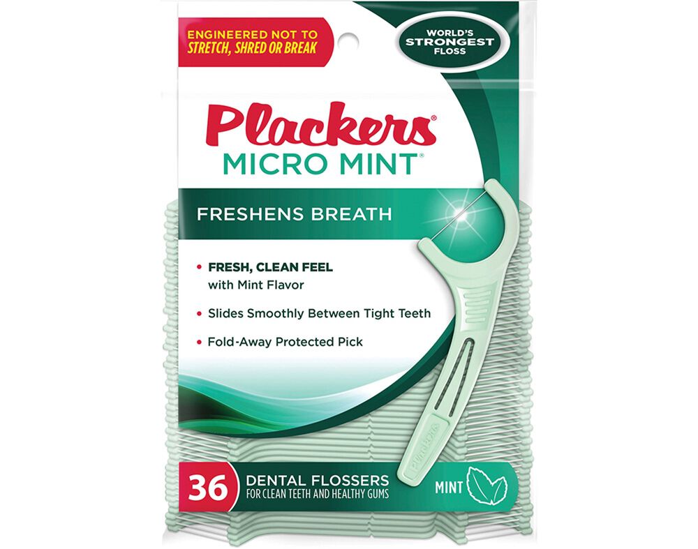 Fio Plackers Dentário Micromint 36un | Auchan