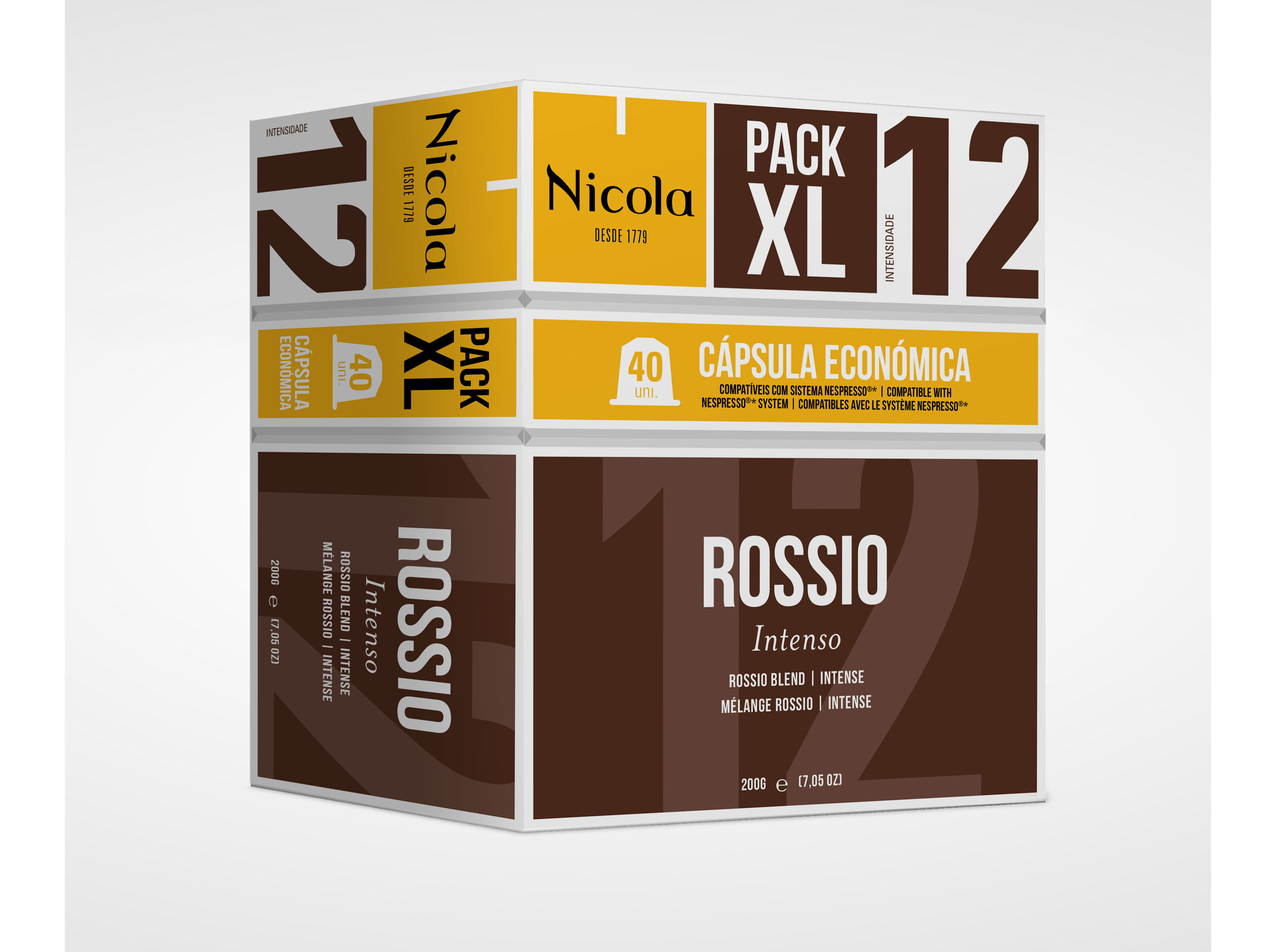 C&Aacute;PSULAS NICOLA ROSSIO XL PP NSP 40 UN image number 0