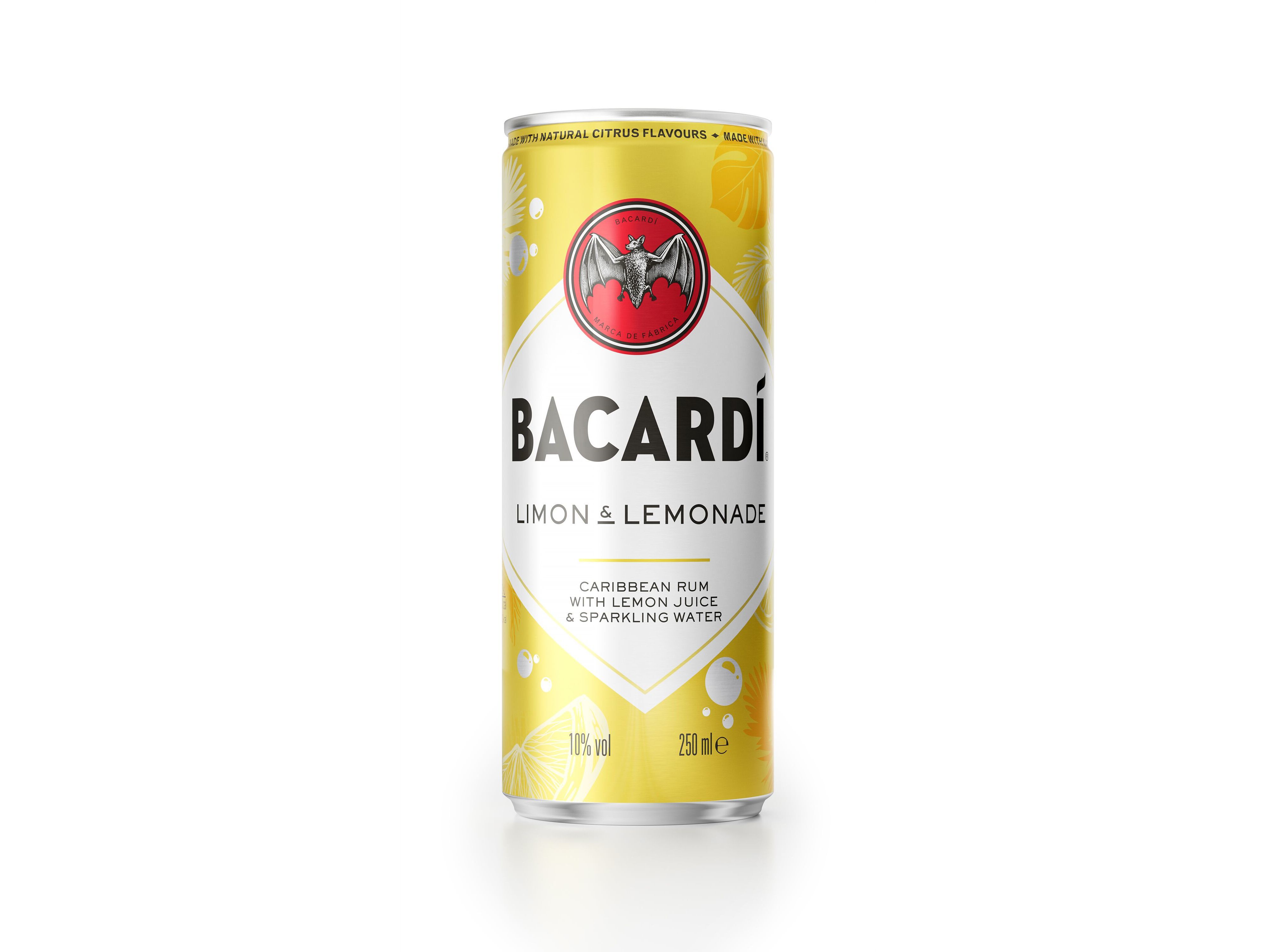 COCKTAIL BACARDI LIMON LEMONADE 0.25L image number 0