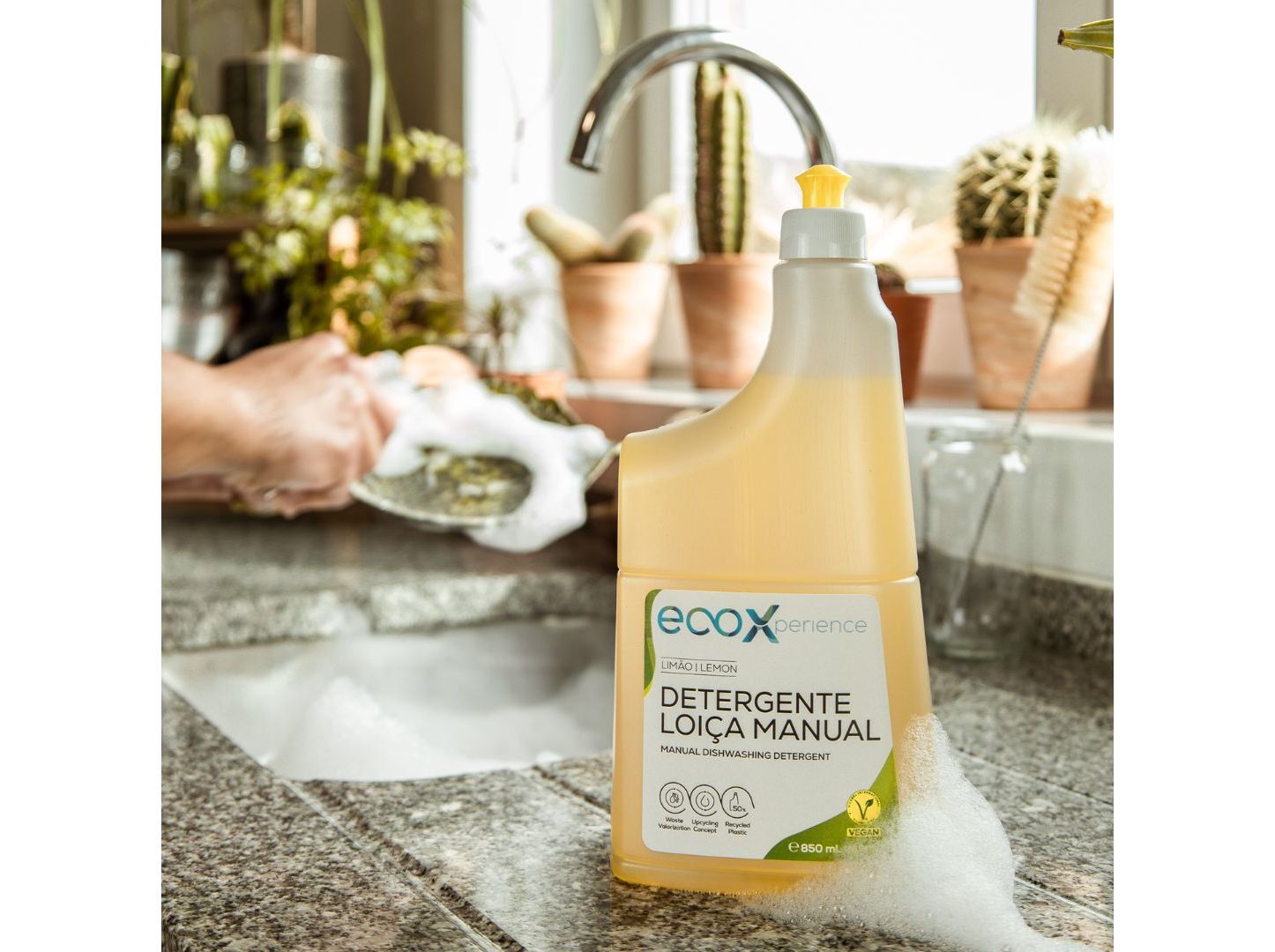 DETERGENTE LOI&Ccedil;A MANUAL ECOX LIM&Atilde;O 850ML image number 2