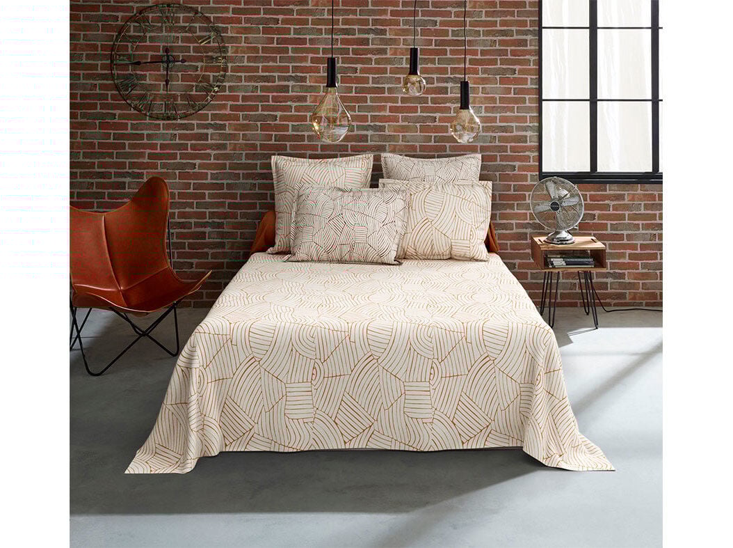 JOGO DE CAMA ACTUEL ARISTIDE 100% ALGOD&Atilde;O 240X280CM image number 0