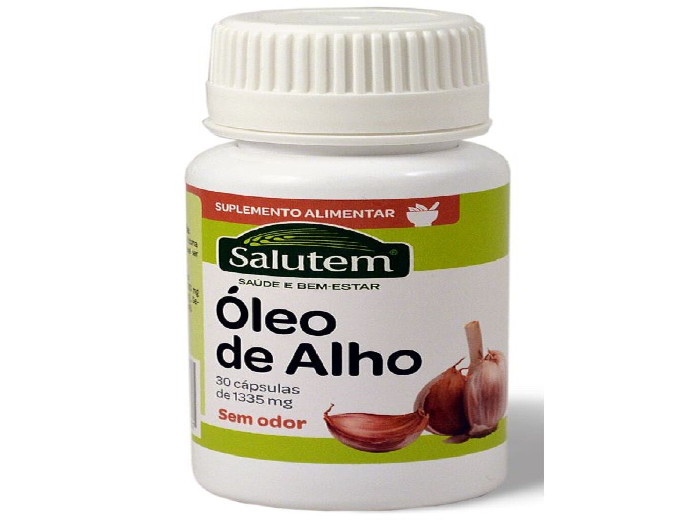 SUPLEMENTO SALUTEM &Oacute;LEO DE ALHO 30 C&Aacute;PSULAS