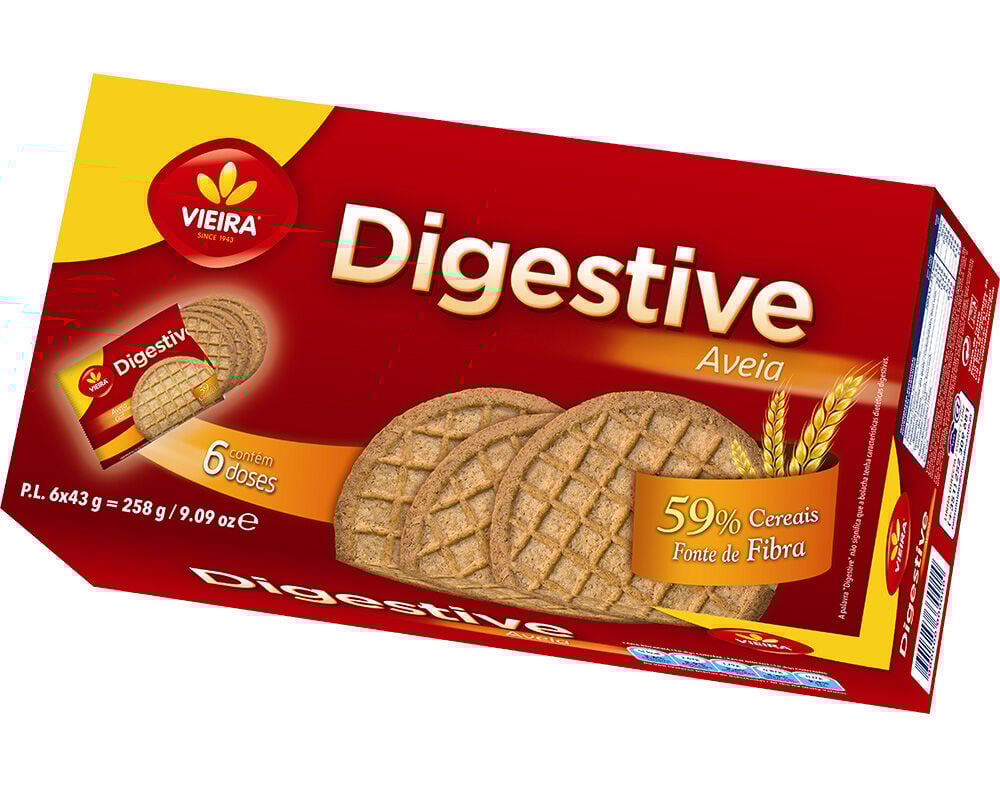 BOLACHA VIEIRA DE CASTRO DIGESTIVA DOSES 258G