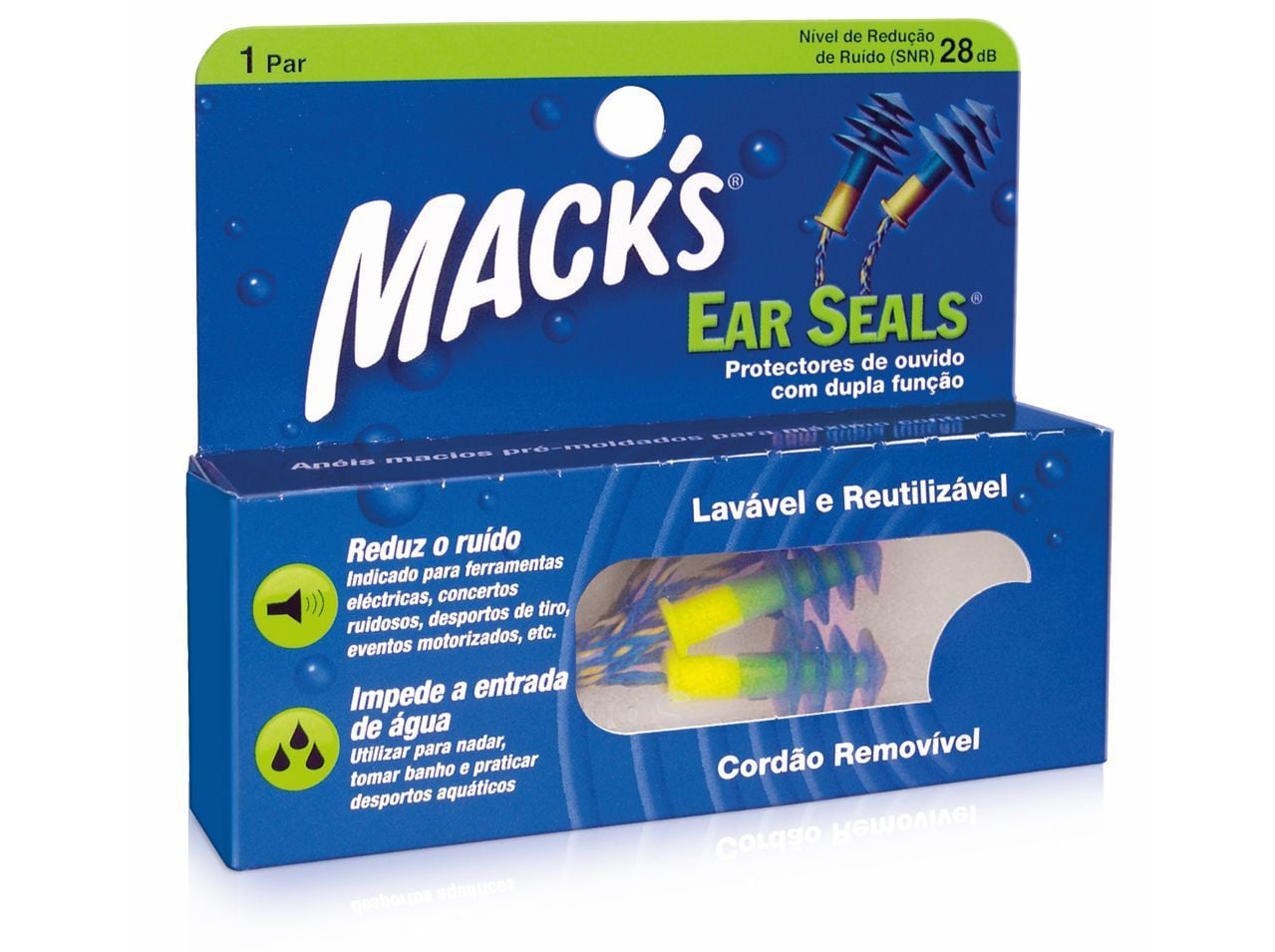 TAMP&Otilde;ES AURICULARES MACK'S KIT COMFORT C/ FIO 2UN image number 0