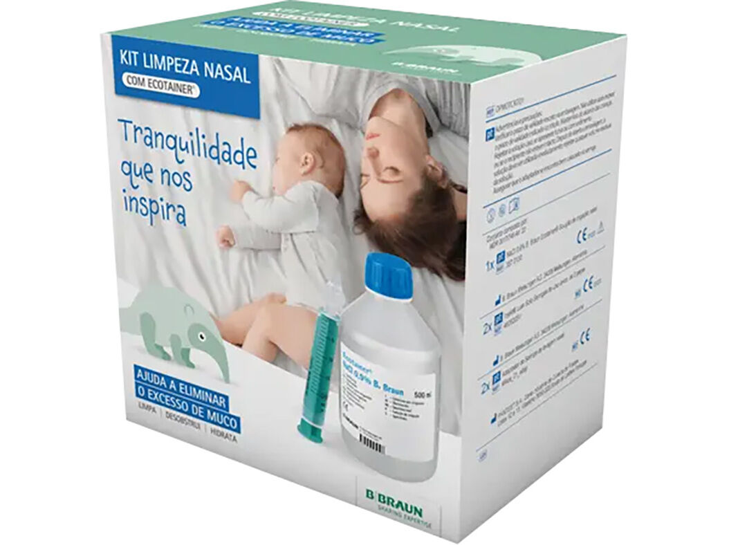 KIT ECOTAINER BRAUN LAVAGEM NASAL