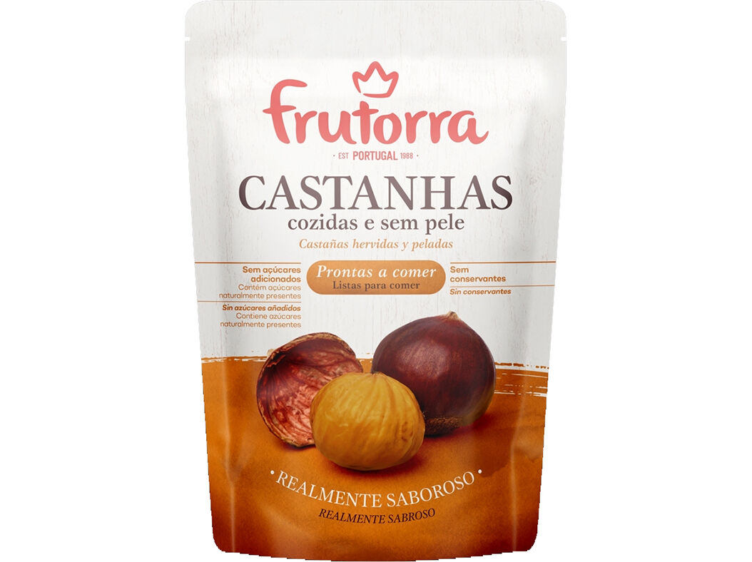 CASTANHAS COZIDAS FRUTORRA 100GR image number 0