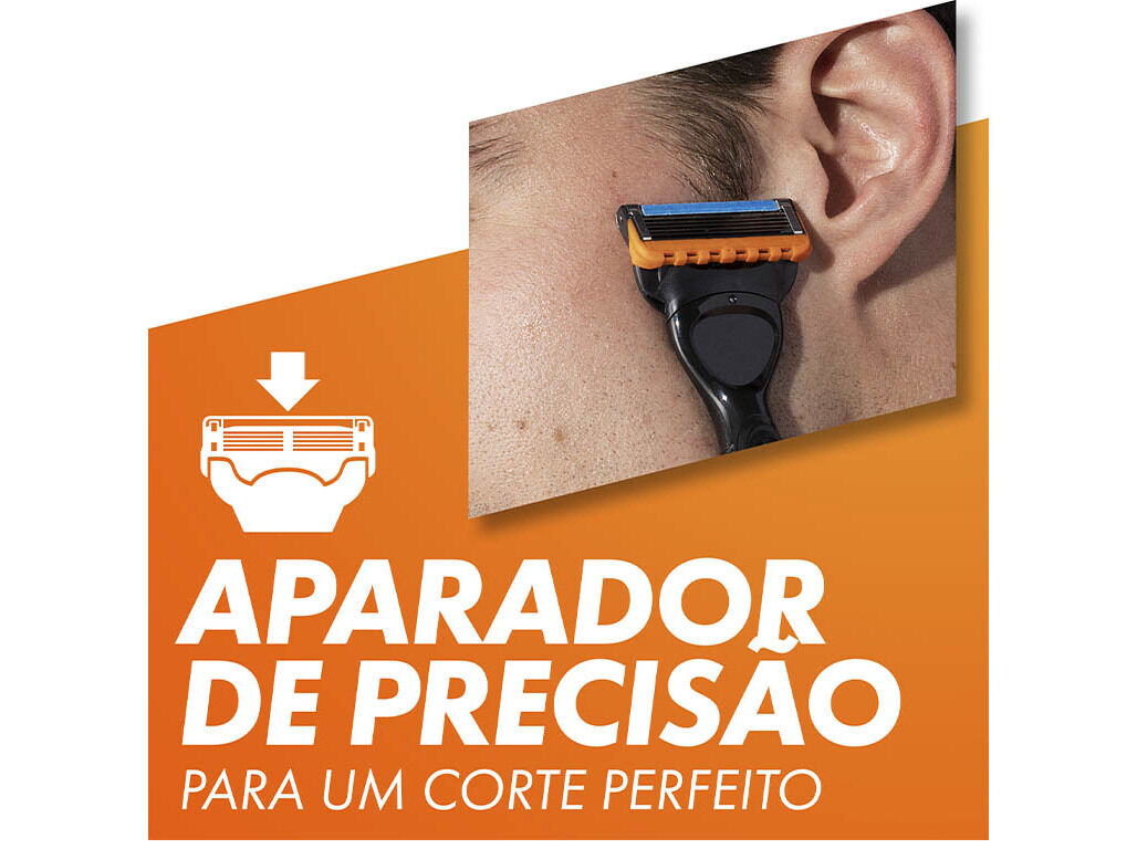 M&Aacute;QUINA DE BARBEAR FUSION5 POWER GILLETTE image number 1