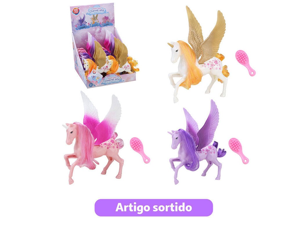 CAVALO M&Aacute;GICO ONE TWO FUN COM ASAS CORES SORTIDAS