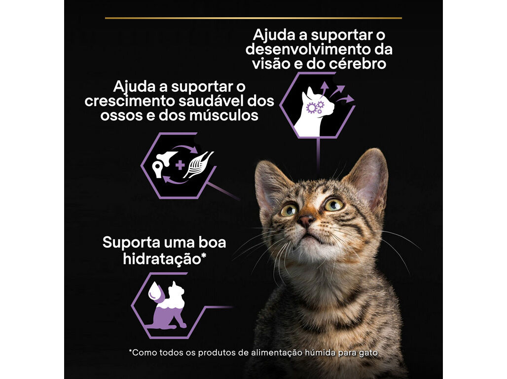 COMIDA H&Uacute;MIDA PARA GATO PRO PLAN J&Uacute;NIOR COM PER&Uacute; 85G image number 4