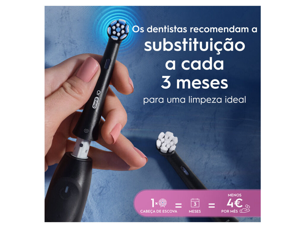 RECARGA ORAL B IO GENTLE CARE PRETA 2UN image number 3