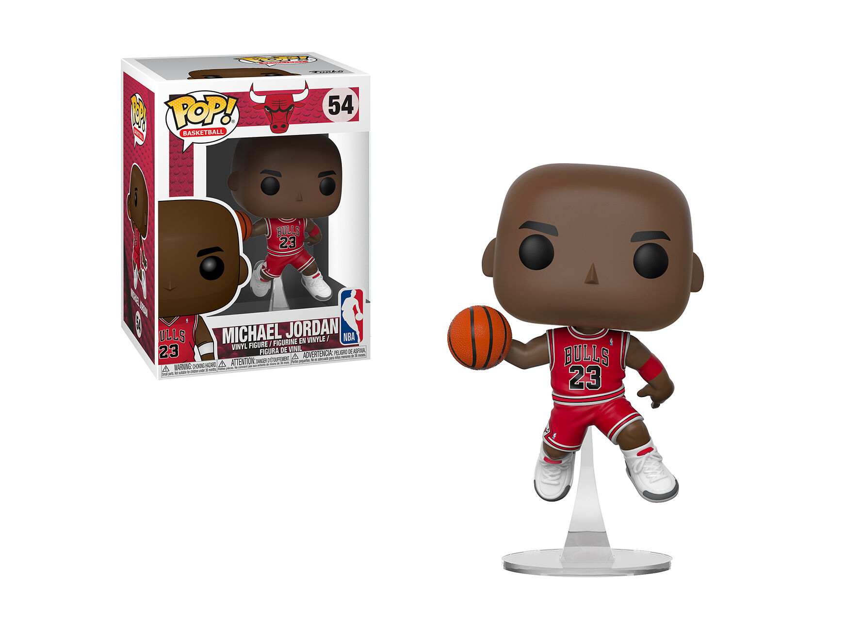 FIGURA FUNKO POP! NBA BULLS - MICHAEL JORDAN image number 0