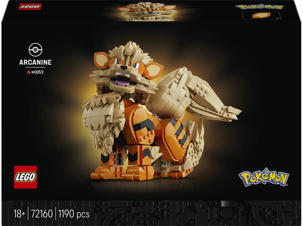 POK&Eacute;MON LEGO ARCANINE 72160 image number 0