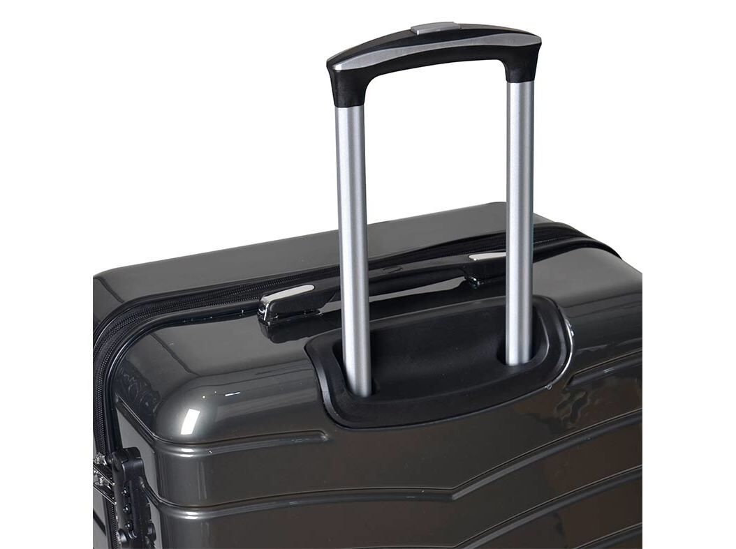 MALA DE VIAGEM GRANDE R&Iacute;GIDA AIRPORT CINZENTO ESCURO 8 RODAS 75CM image number 10