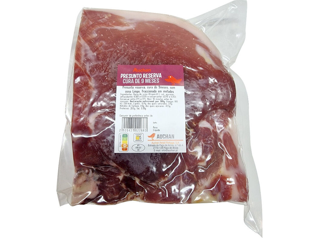 CENTRO DE PRESUNTO RESERVA AUCHAN CURA 9M KG image number 0