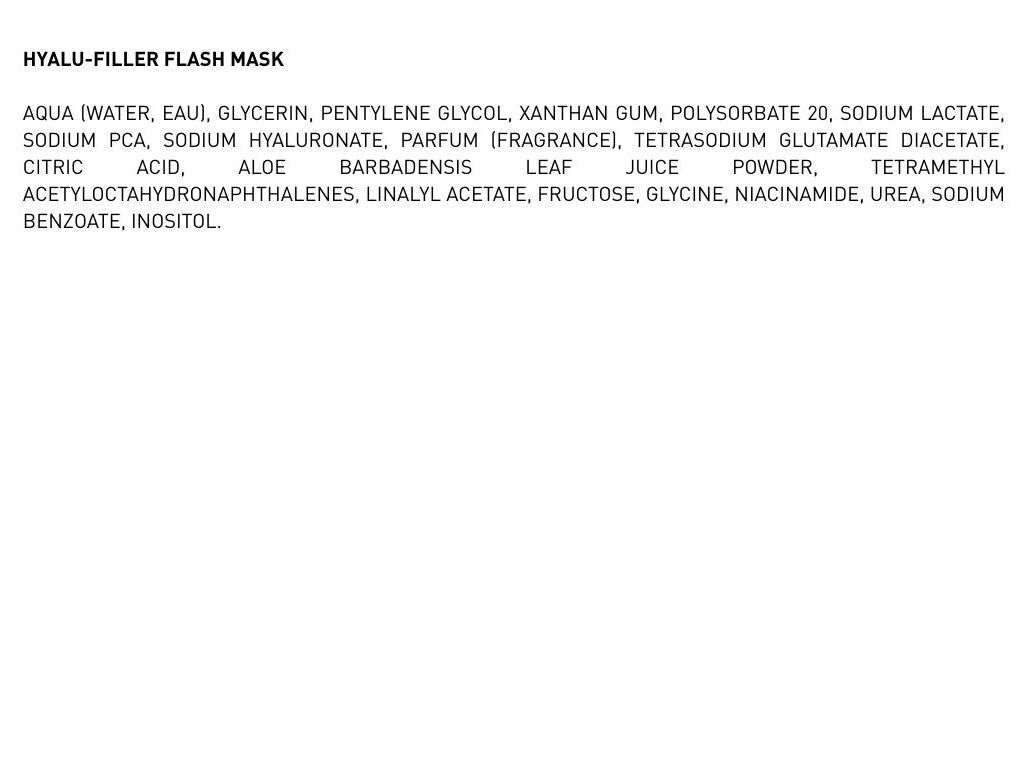 M&Aacute;SCARA FILORGA HYALU-FILLER MASK FLASH image number 1