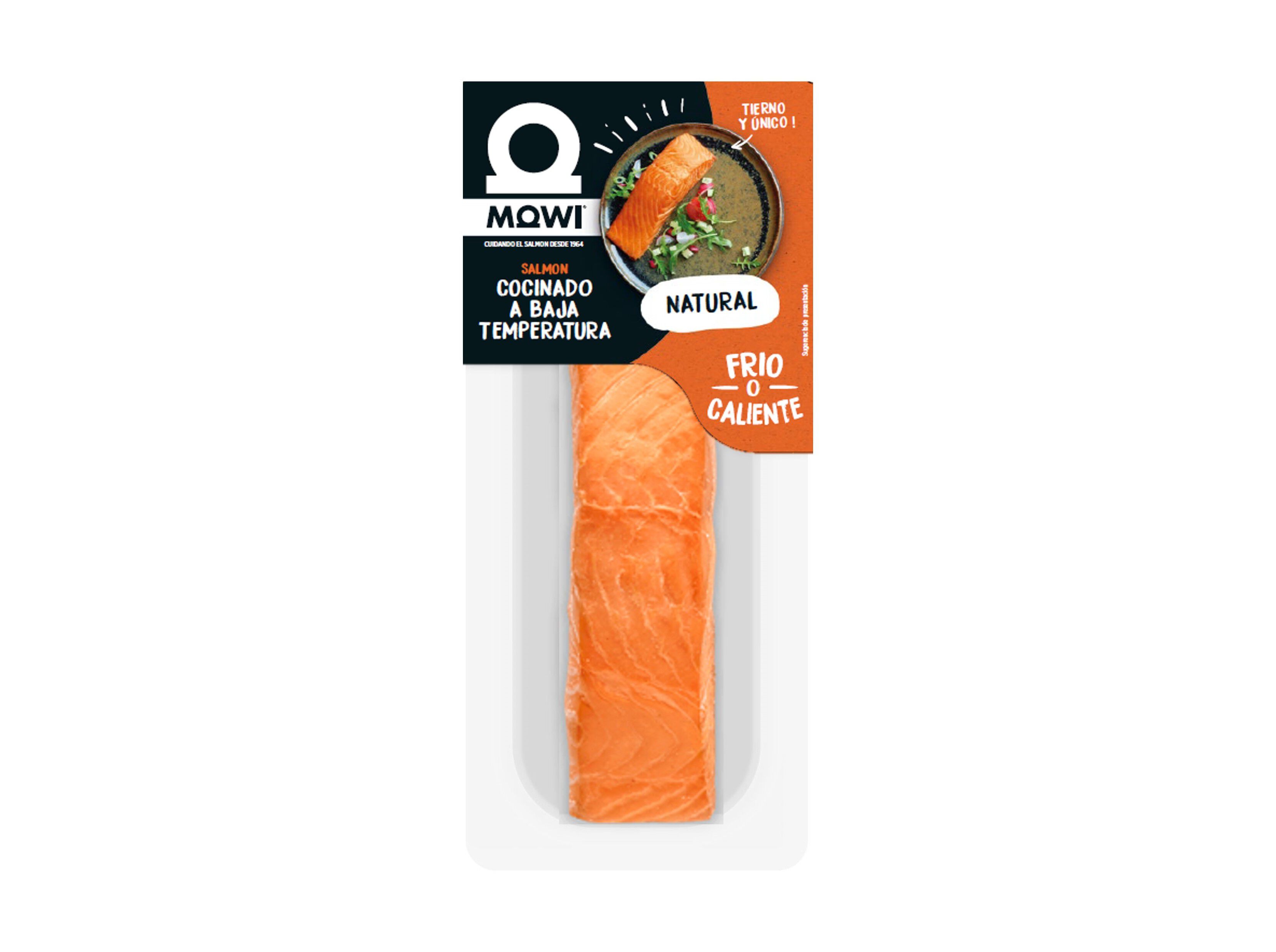 LOMBO SALM&Atilde;O NATURAL MOWI 125 GR
