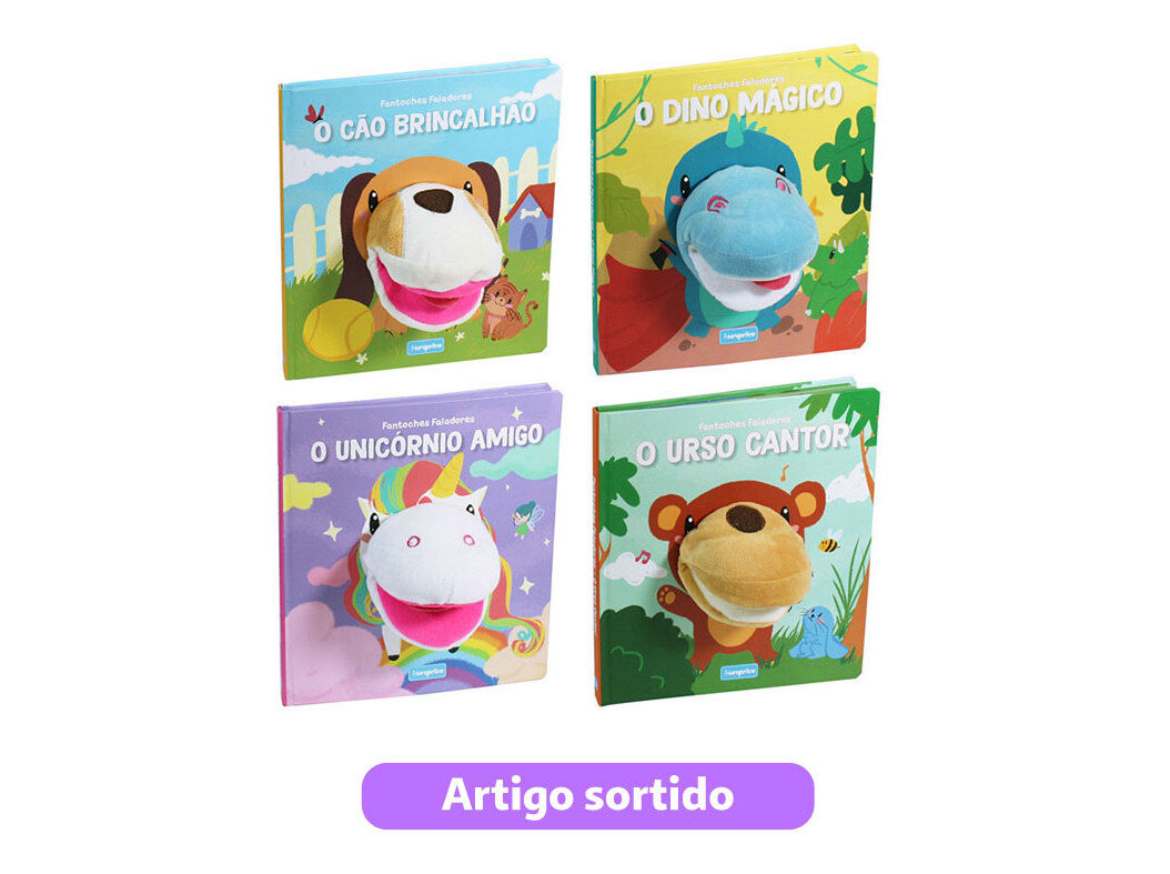 LIVRO FANTOCHE FALADOR MODELOS SORTIDOS image number 0
