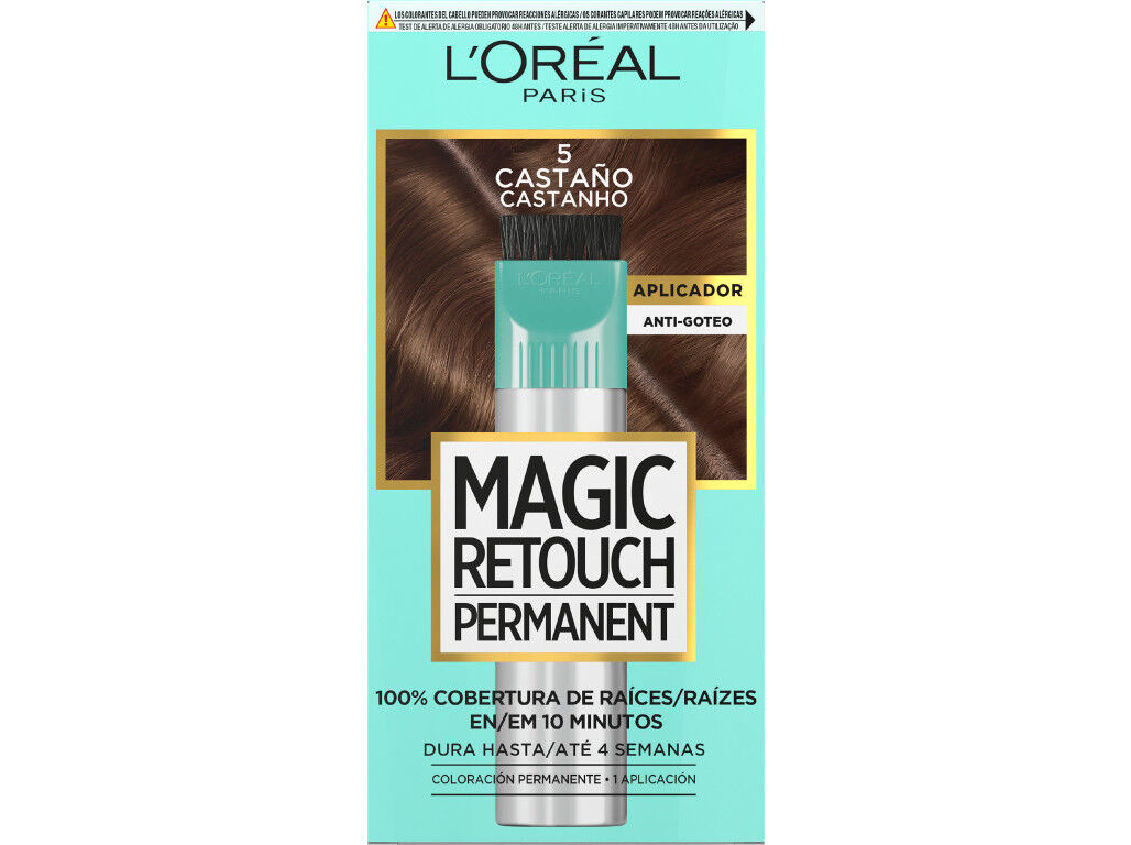 COLORA&Ccedil;&Atilde;O MAGIC RETOUCH PERMANENTE 5 CASTANHO 1 UN image number 0
