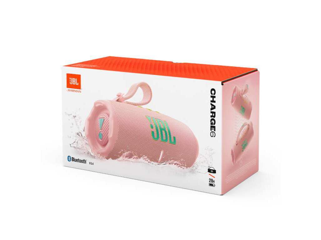 COLUNA PORT&Aacute;TIL JBL CHARGE 6 ROSA image number 11