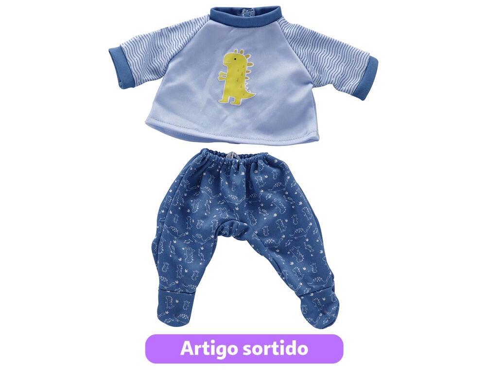 O OUTFIT DO BEB&Eacute; ONE TWO FUN 30-35CM MODELOS SORTIDOS image number 10