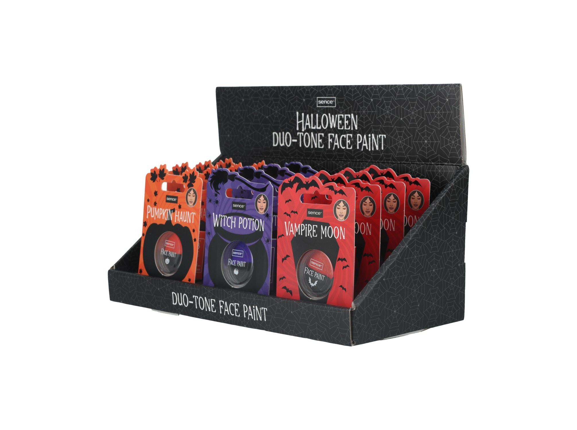 PINTURA FACIAL SENCE HALLOWEEN 2 TONS 1 UN image number 6