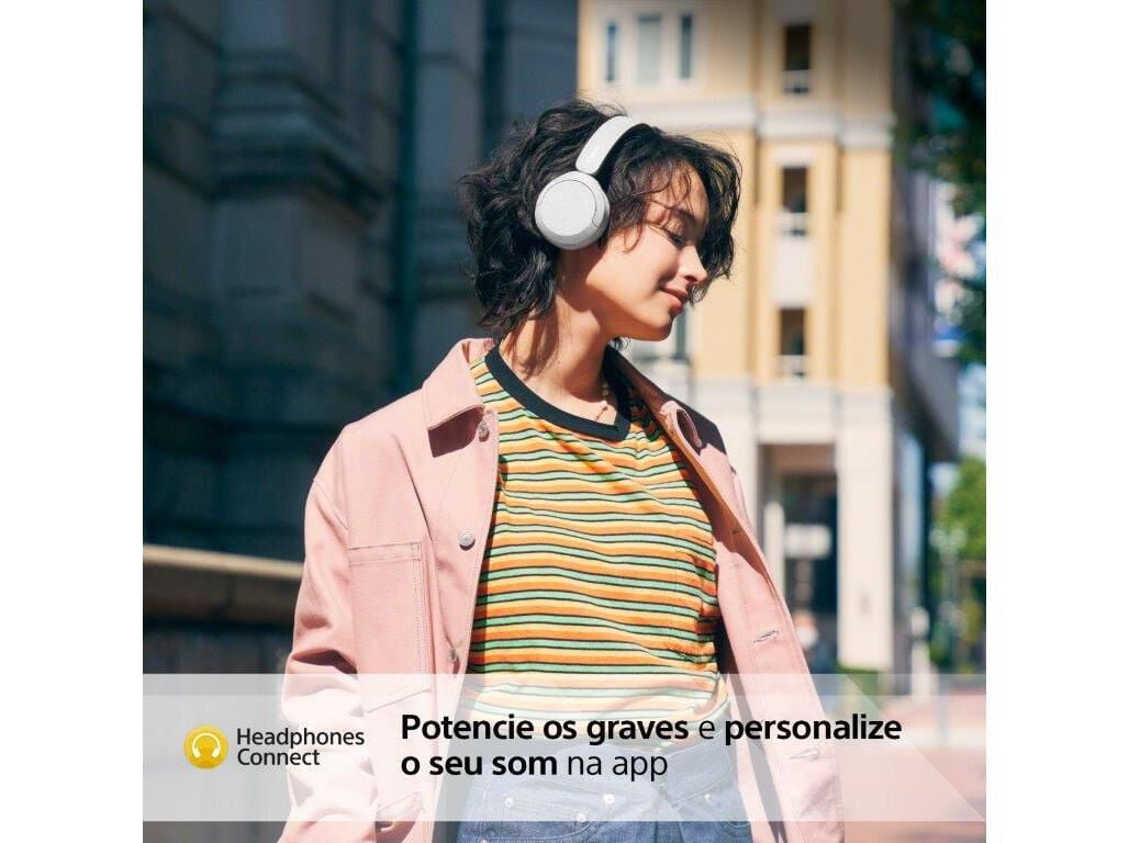 AUSCULTADORES SEM FIO SONY WHCH520W BRANCO image number 10