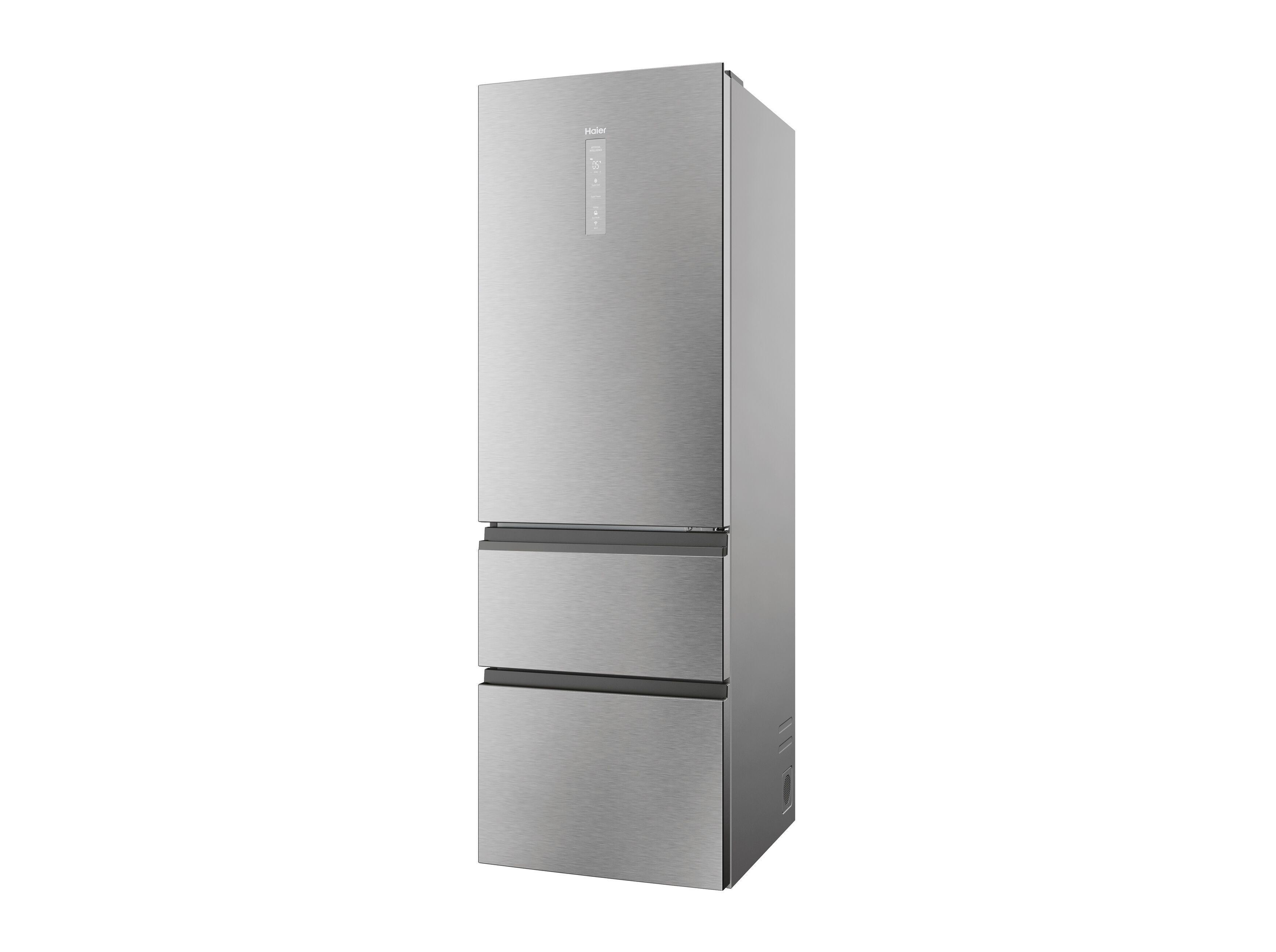 FRIGOR&Iacute;FICO COMBINADO HAIER HTW5618CNMG NO FROST C 360L INOX image number 1