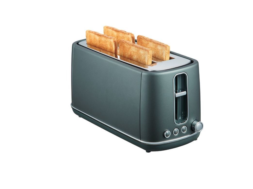 TORRADEIRA 2 ENTRADAS XL QILIVE Q.5934 INOX/VERDE image number 0