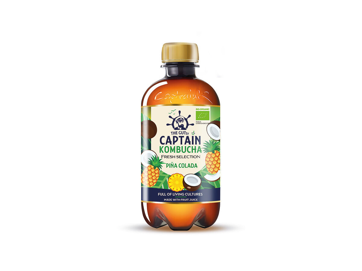 KOMBUCHA THE GUTSY CAPTAIN ANAN&Aacute;S COCO BIO 400ML (SDR)