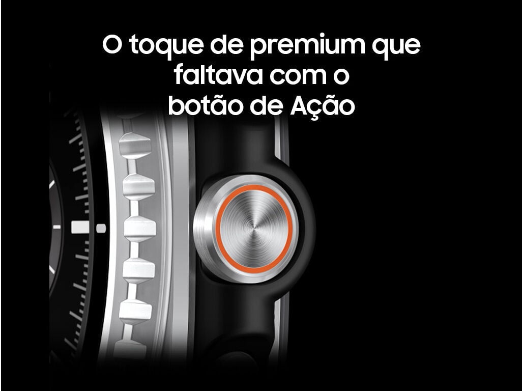 SMARTWATCH SAMSUNG WATCH8 CLASSIC LTE 46MM PRETO image number 3