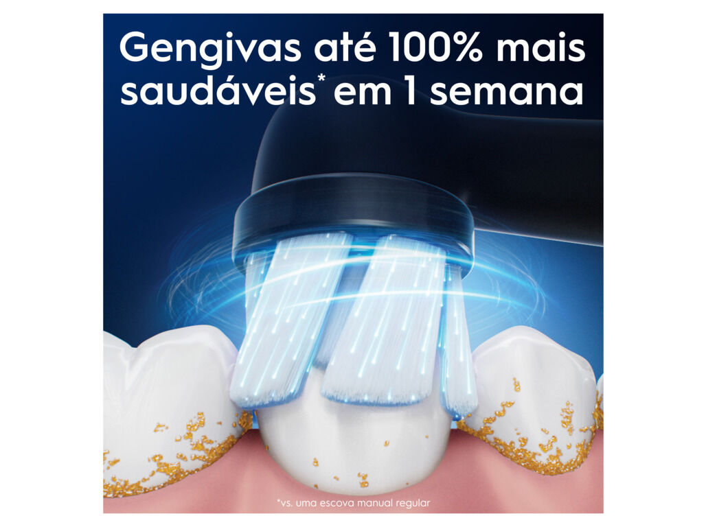 RECARGA ORAL B IO GENTLE CARE PRETA 2UN image number 1