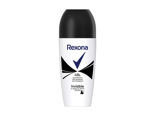 DESODORIZANTE REXONA ROLL ON INVISIBLE CLOTHES 50ML image number 2