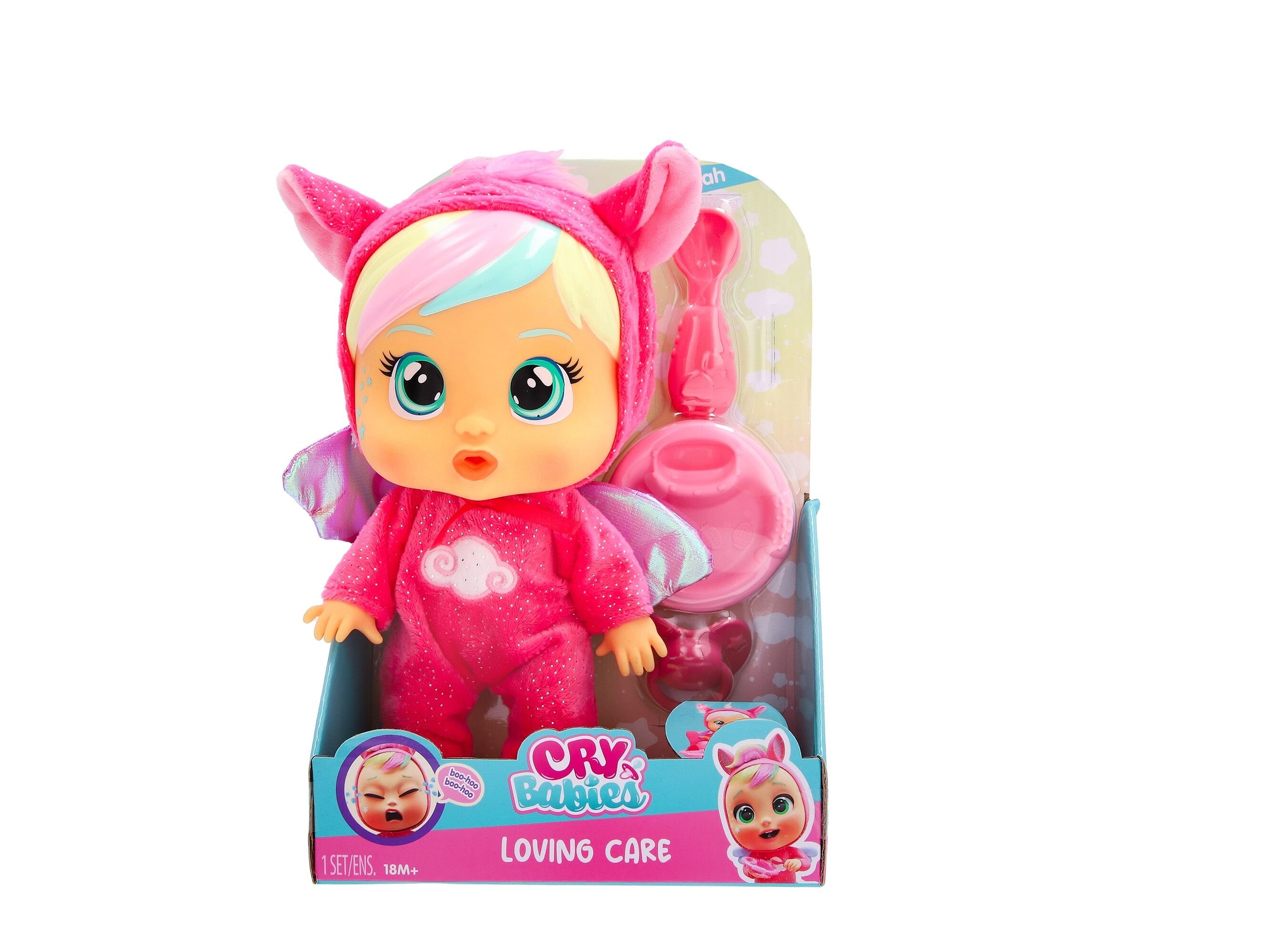 BEBE CHOR&Atilde;O CRY BABIES LOVING CARE FANTASY MODELOS SORTIDOS image number 2