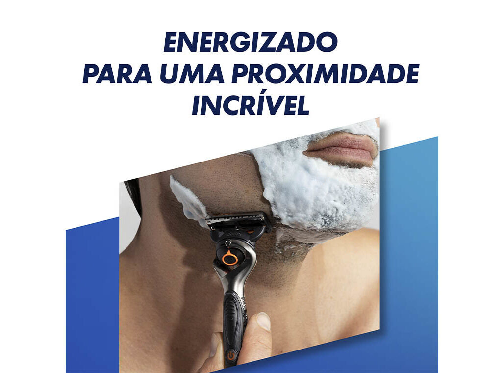 M&Aacute;QUINA DE BARBEAR COM 1 RECARGA DE L&Acirc;MINA PROGLIDE POWER GILLETTE image number 2